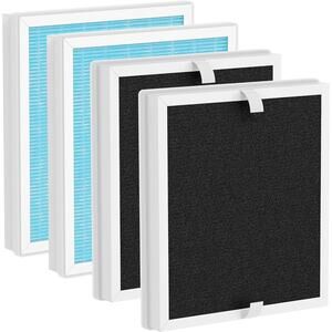 PureZone Kids Bear Air Puri-Fier Replacement Filters 3 in 1 True Hepa 4pk NIB